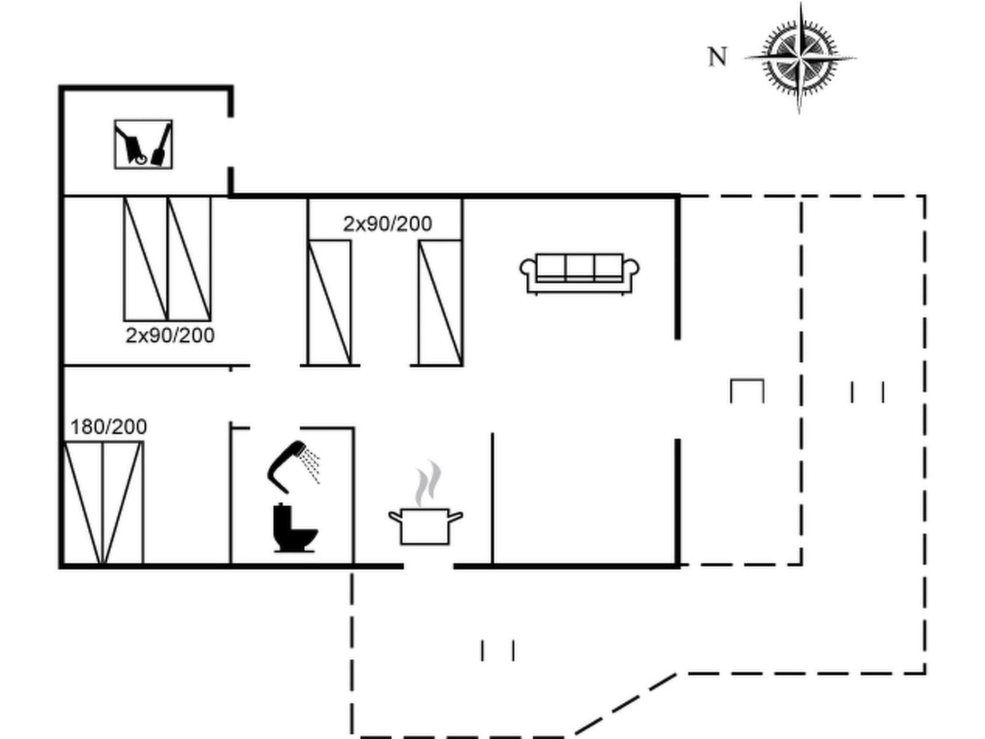 Holiday Home Gottfrieda - 300M From The Sea In Bornholm By Interhome Vester Somarken Exteriör bild